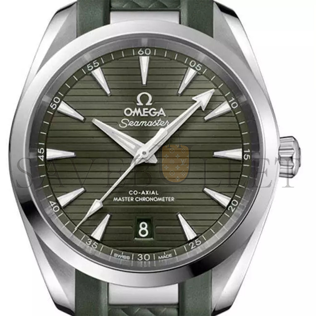 OMEGA SEAMASTER AQUA TERRA GREEN 38MM WATCH 220.12.38.20.10.001